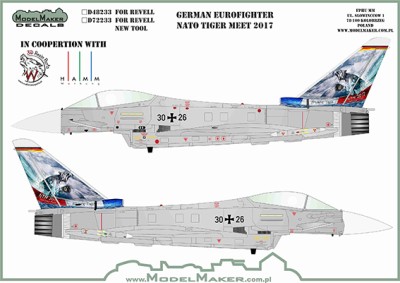 Model Maker Decals D48233 German Eurofighter ntm 2017 1/48