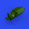 Eduard 648846 BRASSIN A6M2-N Rufe exhaust PRINT (EDU) 1/48