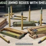 Miniart 35398 7.5cm PaK40 Ammo Boxes w/Shells Set 1 1/35