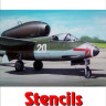 Hm Decals HMD-32004 1/32 Stencils Heinkel He 162 Spatz/Volksj?ger