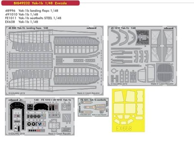 Eduard BIG49232 1/48 Yak-1b (ZVE)