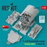 Reskit U48591 P-47M Thunderbolt cockpit Detailed (MINA) 1/48