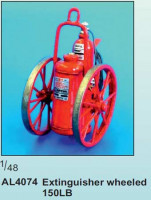 Plus model AL4074 1/48 Wheel extinguisher (resin kit incl.decals)