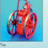 Plus model AL4074 1/48 Wheel extinguisher (resin kit incl.decals)