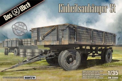 Das Werk DW35006 Einheitsanhanger 5t 1/35