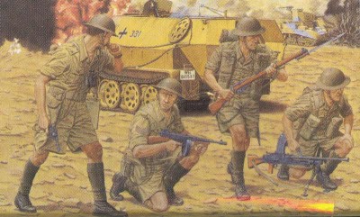 Dragon 6390 Солдаты BRITISH 8th ARMY INFANTRY (EL ALAMEIN 1942)