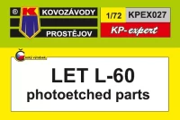 Kovozavody Prostejov EX027 LET L-60 - upgrade PE set 1/72