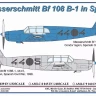AML AMLC72040 Decals Messerschmitt Bf 108 in Spain 1/72