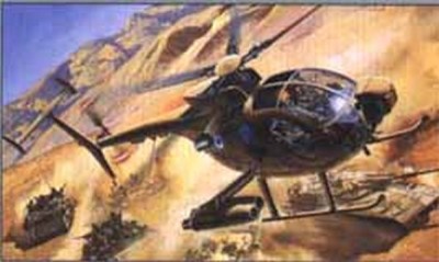 Dragon 3525 McDonell Douglas MD 500 Defender 1/35