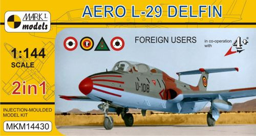 Mark 1 Models MKM-14430 Aero L-29 Delfin FOREIGN users (2-in-1) 1/144