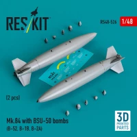 Reskit 48526 Mk.84 with BSU-50 bombs (2 pcs.) 1/48