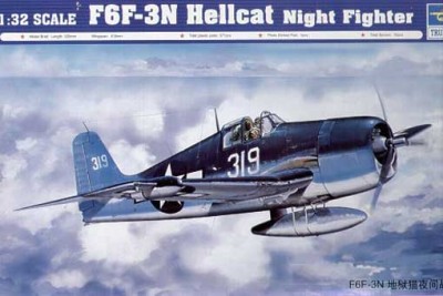 Trumpeter 02258 F6F-3N &quot;Hellcat&quot; 1/32