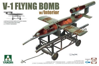 Takom 2151 V-1 крылатая ракета с интерьером 1/35
