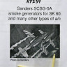 Maestro Models MMCK-7239 1/72 Sanders SCSG-5A Smoke generators (2 pcs.)