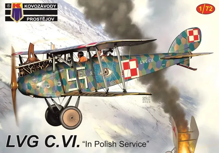Kovozavody Prostejov 72400 LVG C.VI 'In Polish Service' (3x camo) 1/72