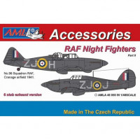 AML AMLA48050 RAF Night Fighters - 6 stub exh.versions Pt.2 1/48