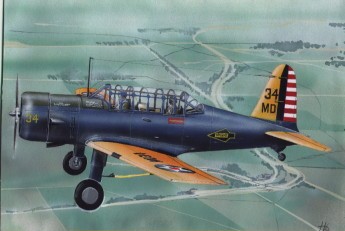 LF Model 72039 Vultee BT-13 Valiant 1/72
