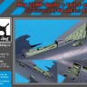 Black Dog BDOA48197 Mikoyan MiG-21MF spine and tail and engine details (designed to be used with Eduard kits) 1/48