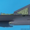 Black Dog BDOA48197 Mikoyan MiG-21MF spine and tail and engine details (designed to be used with Eduard kits) 1/48