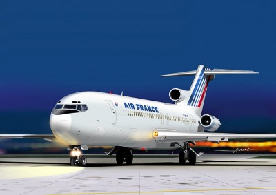Mach 2 GP111AF Boeing 727-200 Air France 1/72