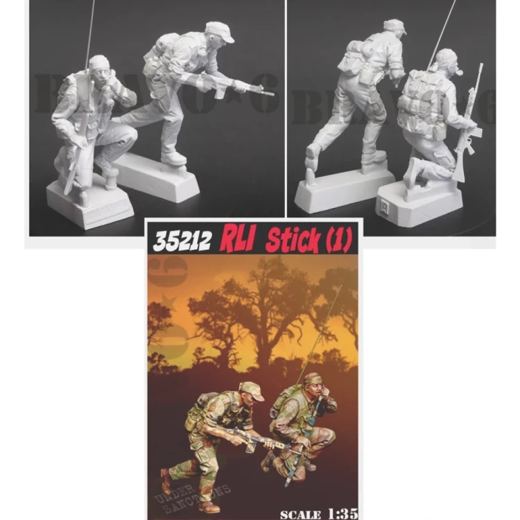 Bravo6 35212 Rhodesian Light Infantry Stick (1) 1/35