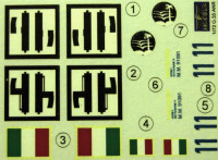 LF Model C7224 Decals for Fiat G.55 ANR Part I. 1/72
