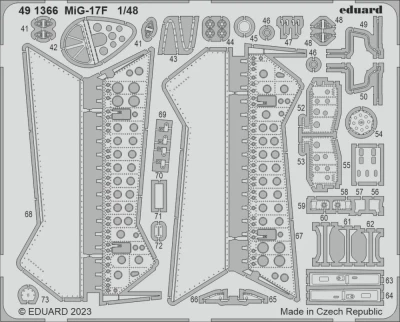 Eduard 491366 SET MiG-17F (AMMO) 1/48