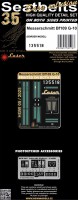 HGW 135518 Seatbelts Bf 109G-10 (BORDER M.) 1/35