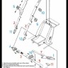 HGW 135518 Seatbelts Bf 109G-10 (BORDER M.) 1/35