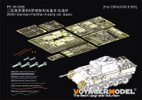 Voyager Model PE351098 WWII German Panther A early ver. Basic (DRAGON 6160) 1/35