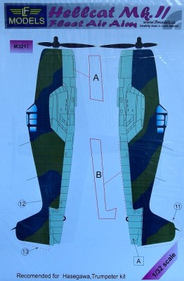 LF Model M3217 Mask Hellcat Mk.II Fleet Air Aim (HAS/TRUMP) 1/32