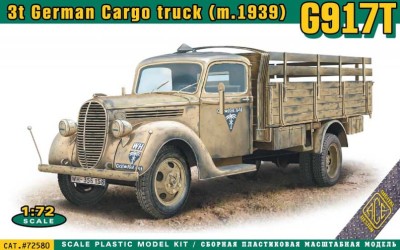 Ace Model 72580 Грузовик Ford G917T (Model 1939) 1/72