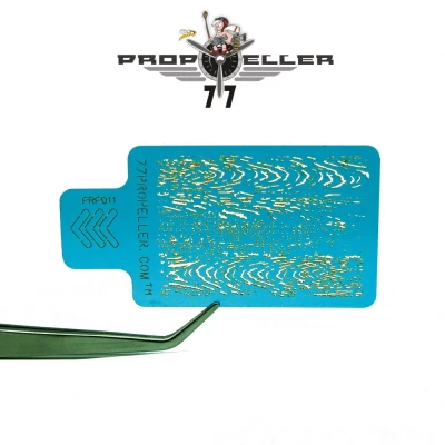 77 Propeller 77PRP011 Airbrush Stencils for fine details