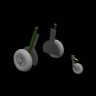 Eduard 632155 BRASSIN 1/32 Bf 108 wheels spoked (EDU)