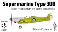IBG A72001 Spitfire Prototype K5054 - Stage 1 (3D Print) 1/72