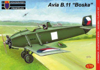 Kovozavody Prostejov 72078 Avia B.11 Military (2x camo) 1/72