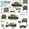 Star Decals 35-C1243 British Sharpshooters. 75th D-Day Special. Shermans and AFVs of 3rd/4th County of London Yeomanry (The Sharpshooters).Sherman Mk.II, Humber Scout Car and M5A1 Halftrack 1/35
