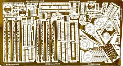 Tom's Modelworks 5007 US naval BB &amp; CA cranes &amp; catapults 1/500