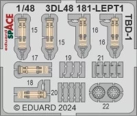 Eduard 3DL48181 TBD-1 SPACE (HOBBYB) 1/48