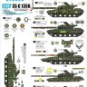 Star Decals 35-C1356 War in Ukraine # 4. Ukrainian T-64 mix in 2022 war. T-64A, T-64B, T-64BV and T-64BM 'Bulat'. Plus generic insignias 1/35