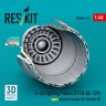 Reskit RSU48-616 F-16 Fight.Falcon (F110-GE-129) exh.noz.(KIN) 1/48