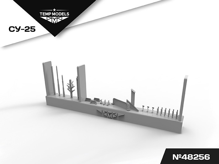 Temp Models 48256 Набор Антенн И датчиков Су-25 1/72