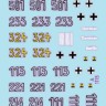 Star Decals 72-A1115 East Front Tigerss.Pz.Abt. 501 1943-44Tiger I and Befehls-Tiger I Mid production 1/72