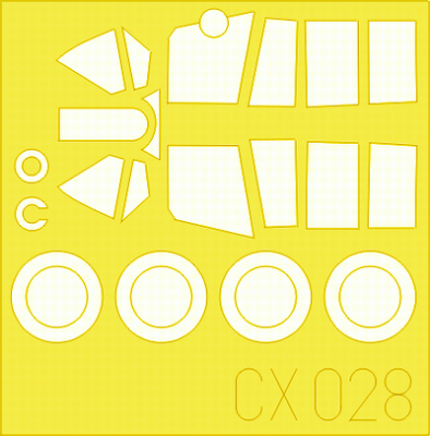 Eduard CX028 P-40N HAS