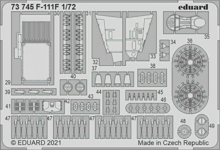 Eduard 73745 F-111F (HAS / H.2000) 1/72