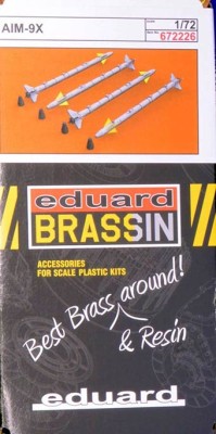 Eduard 672226 BRASSIN 1/72 AIM-9X
