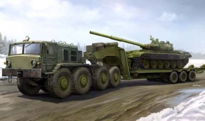 Trumpeter 01065 МАЗ-537Г с полуприцепом ЧМЗАП-9990 1/35