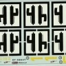 Kora Model NDT32047 Decals MC.200 Saetta Italian ANR Service 1/32