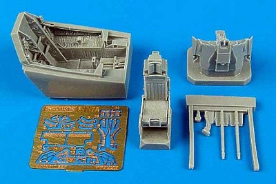 Aires 7222 F-117A Nighthawk cockpit set 1/72