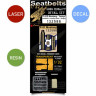 HGW 132586 Seatbelts P-51D Mustang + wooden floor&dinghy 1/32